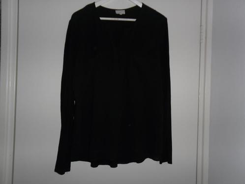 Milano Italy Donkerblauwe Blouse Maat XL, Kleding | Dames, Blouses en Tunieken, Zo goed als nieuw, Maat 46/48 (XL) of groter, Blauw