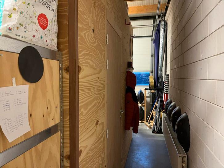 Geluidsdichte Werkruimte - (zelf demonteren), Doe-het-zelf en Verbouw, Platen en Panelen, Gebruikt, Multiplex, 100 mm of meer