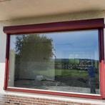 Rolluik (elektrisch) met afstandsbediening, Doe-het-zelf en Verbouw, Ophalen, Gebruikt, Wit, 200 cm of meer