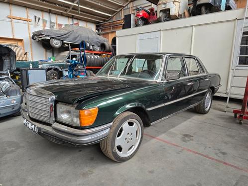 Mercedes-Benz S-Klasse 2.7 280 S 1975 Groen, Auto's, Mercedes-Benz, Particulier, S-Klasse, Benzine, Sedan, Handgeschakeld, Origineel Nederlands