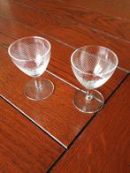 retro borrelglaasjes, Ophalen of Verzenden, Gebruikt, Borrel- of Shotglas