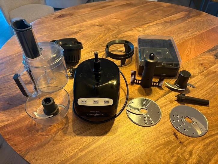Magimix Le Mini Plus - Zo goed als nieuw!, Witgoed en Apparatuur, Keukenmixers, Zo goed als nieuw, 1 tot 2 liter, 2 snelheden