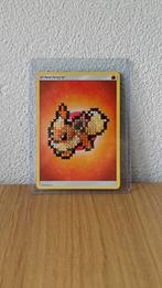Geborduurde Pokémon kaart - Flareon - pixel art, Hobby en Vrije tijd, Ophalen of Verzenden, Nieuw, Losse kaart