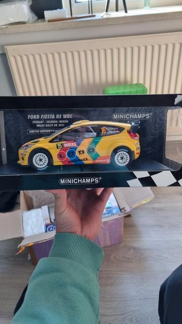 1/18 ford fiesta wrc   H. Solberg- I.minor  beschikbaar voor biedingen