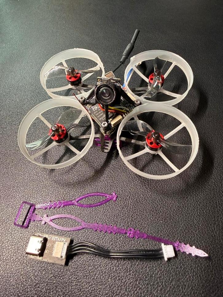 Custom Whoop Fractal 75 Hdzero Elrs, Hobby en Vrije tijd, Modelbouw | Radiografisch | Helikopters en Quadcopters, Zo goed als nieuw