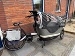 Gazelle Makki Load 2023 incl accessoires, Ophalen, 3 kinderen, Elektrisch, Zo goed als nieuw
