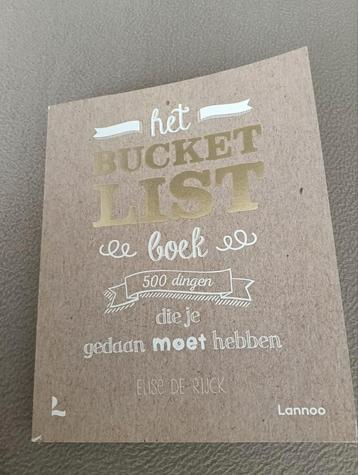 Het bucketlist boek (nieuw) beschikbaar voor biedingen