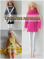 Naaipatroon Barbiekleertjes - leggings + stofjes, Nieuw, Ophalen, Barbie