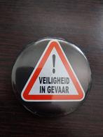 button Veiligheid in gevaar, Verzenden, Gebruikt, Overige onderwerpen, Button