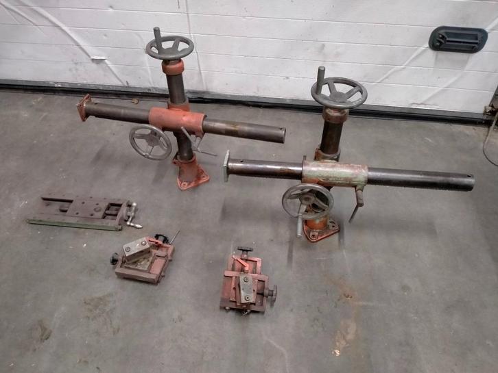 Machine supports met tandheugel overbrenging, Doe-het-zelf en Verbouw, Gereedschap | Machine-onderdelen en Toebehoren, Zo goed als nieuw