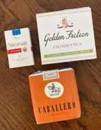 Oude sigaretten doosjes gevuld, Ophalen, Zo goed als nieuw, Tabaksdoos of Verpakking