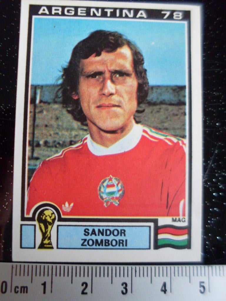 panini sticker argentina 1978 Sandor Zombori nr 71, Verzenden, Zo goed als nieuw, Sport