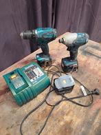 Makita 14.4V Schroef-/Boormachine Set, Doe-het-zelf en Verbouw, Gereedschap | Boormachines, Ophalen, Gebruikt, Variabele snelheid