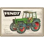 Fendt Farmer Tractor relief reclamebord van metaal wandbord