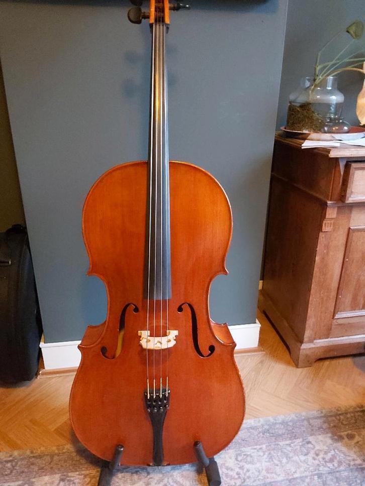 Cello, Muziek en Instrumenten, Strijkinstrumenten | Cello's, Gebruikt, 4/4-cello, Ophalen
