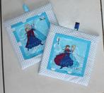 nieuw- set pannenlappen:FROZEN Ice Skating, Ophalen of Verzenden, Nieuw, Blauw