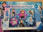 Ravensburger puzzle 300 XXL Disney Frozen ijskoningin, Ophalen of Verzenden, Minder dan 500 stukjes, Zo goed als nieuw, Legpuzzel