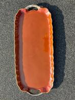 oranje vintage dienblaadje van Victoria China, Rechthoekig, Ophalen