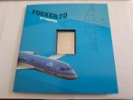 ZILVEREN POSTZEGEL IN CARNET 20 FOKKER 70 CITY HOPPER, Verzenden, Na 1940, Postfris