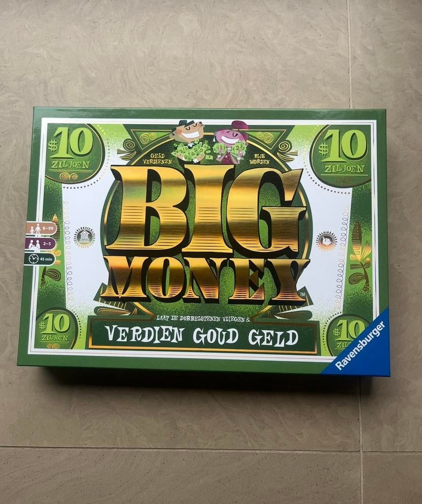 Ravensburger Big Money spel nieuw, Ophalen of Verzenden, Nieuw