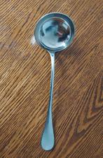soep opscheplepel zwaar verzilverd, Ophalen, Gebruikt, Zilver