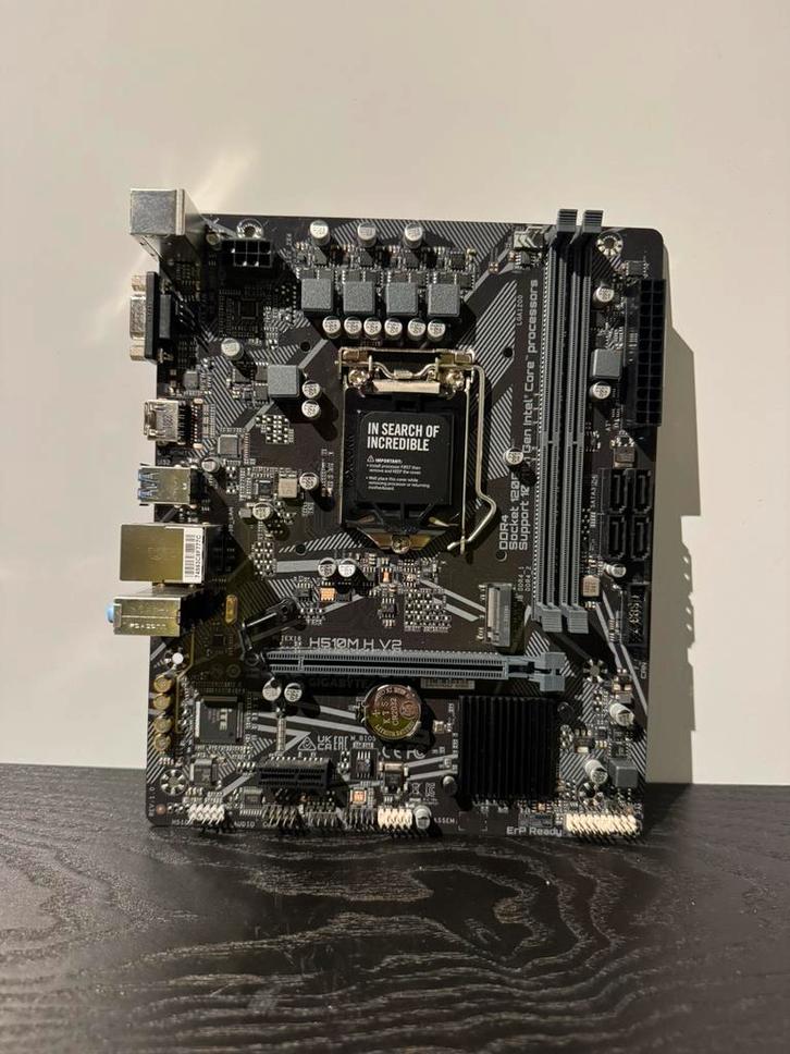 Gigabyte H510M H V2 Moederbord! Zie beschrijving!, Computers en Software, Moederborden, Refurbished, Intel, DDR4, Ophalen of Verzenden