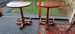 Mooie Cafe Wand statafels, Ophalen, Gebruikt, Met voetsteun, Hout