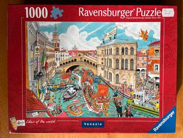 Ravensburger Venezia puzzel 1000 stukjes beschikbaar voor biedingen