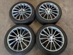 19 inch originele AMG velgen + zomerbanden Mercedes GLA, 19 inch, Gebruikt, Info@originalwheels.nl, Banden en Velgen