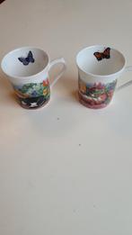 Engels porselein bekers, Ophalen of Verzenden, Zo goed als nieuw, Porselein, Overige typen