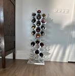 Design wijnrek, Huis en Inrichting, Woonaccessoires | Wijnrekken, Ophalen, Gebruikt, 25 flessen of meer, Metaal