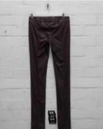 Patrizia Pepe - Imitatieleren broek maat NL36 - Nieuw €175, Bruin, Nieuw, Ophalen of Verzenden, Patrizia Pepe