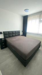 Boxspring 160cm bij  200 cm  exclusief matras, Huis en Inrichting, Ophalen of Verzenden, Zo goed als nieuw, Tweepersoons