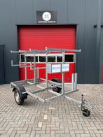 Gebruikte steiger aanhanger te koop, Doe-het-zelf en Verbouw, Steigers, Ophalen, Gebruikt, Rolsteiger of Kamersteiger, 5 meter of hoger