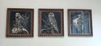3 vogelprenten, Antiek en Kunst, Ophalen