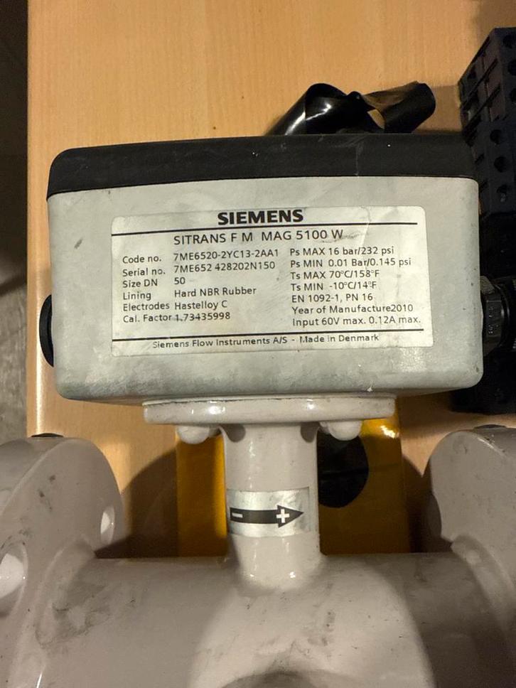 PLC Siemens SITRANS FM MAG 5100 W Flowmeter, Hobby en Vrije tijd, Elektronica-componenten, Gebruikt, Ophalen of Verzenden