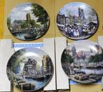 22 (of 24?) Sierborden Bradex porcelein, Ophalen of Verzenden, Nieuw, Porselein, Bord of Schaal