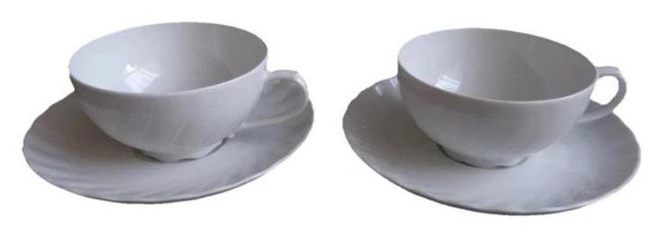 Douwe Egberts Regina 2x kop en schotel 18cl Seltmann Weiden, Huis en Inrichting, Keuken | Servies, Zo goed als nieuw, Kop(pen) en/of Schotel(s)