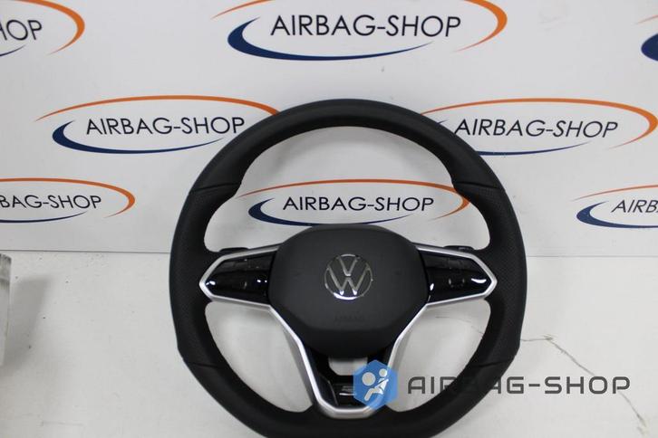 Volkswagen VW Golf 8 R Stuur MF + F1 Touchscreen Knoppen ACC, Auto-onderdelen, Besturing, Volkswagen, Nieuw, Ophalen of Verzenden