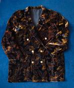 Vintage fluwelen jasje / colbertje. Maat 38, Kleding | Dames, Maat 38/40 (M), Overige kleuren, Ophalen of Verzenden, Zo goed als nieuw
