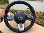 Mercedes AMG Stuurwiel – Alcantara met Blauwe Marker, Ophalen of Verzenden
