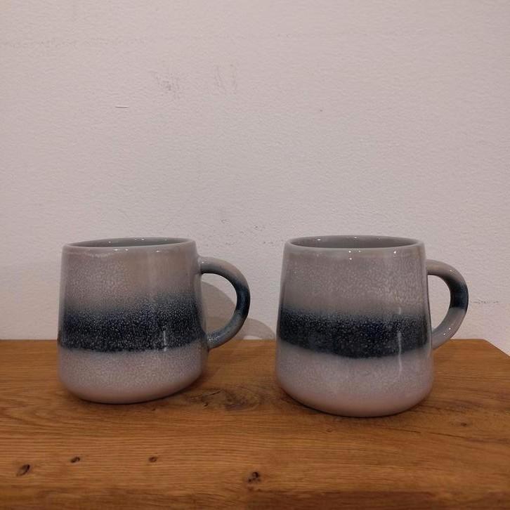 Sass&Belle mokken - handgeglazuurd - nieuw in verpakking, Huis en Inrichting, Keuken | Servies, Nieuw, Kop(pen) en/of Schotel(s)