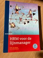 HRM voor de lijnmanager, Ophalen of Verzenden, Beta, Gelezen, HBO
