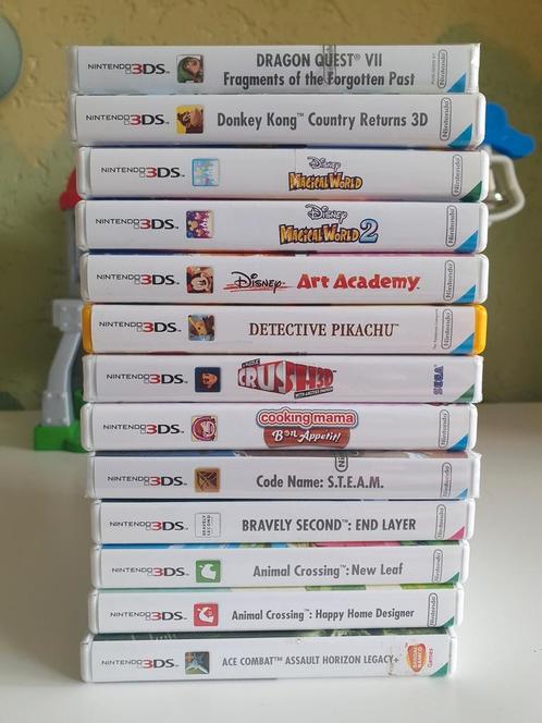 Nintendo 3DS collectie verkoop, Spelcomputers en Games, Games | Nintendo 2DS en 3DS, Zo goed als nieuw, Overige genres, 1 speler