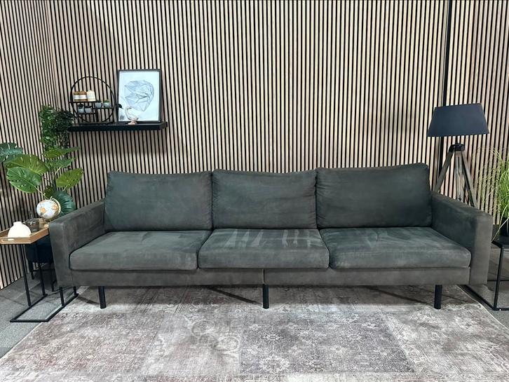 “LEVERING MOGELIJK” Mooie kunstlederen 3 zitter!, Huis en Inrichting, Banken | Complete zithoeken, Zo goed als nieuw, Kunststof