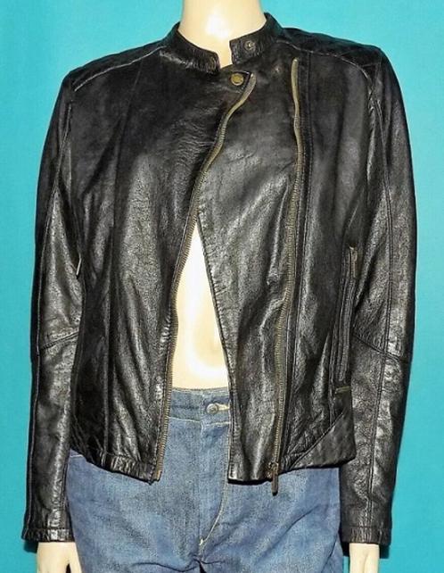 Pepe Jeans - zwart schaapsleren jasje, Kleding | Dames, Jassen | Zomer, Zo goed als nieuw, Maat 34 (XS) of kleiner, Zwart, Ophalen of Verzenden