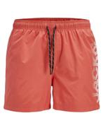 Jack & Jones zwemshort koraalrood 5XL, Kleding | Heren, Grote Maten, Verzenden, Nieuw, Rood, Ondergoed of Zwemkleding