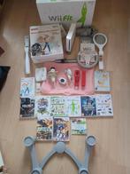 Zeer uitgebreide Nintendo wii spelcomputer set, Ophalen of Verzenden, Zo goed als nieuw, Met 2 controllers, Met games