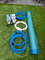 Zwembad filterpomp slang solar bubblecover, Tuin en Terras, Ophalen, Zo goed als nieuw, Zwembadpomp