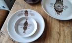 Klokken ontbijt servies en nog 2 x gebak set, Antiek en Kunst, Antiek | Servies compleet, Ophalen
